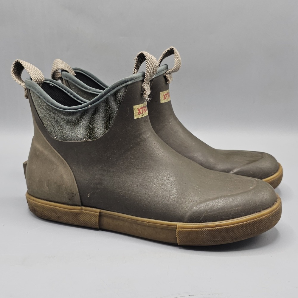 Xtratuf Ankle Deck Boots Vintage 6" Size 9 Waterproof XMABV900 Fishing Angling